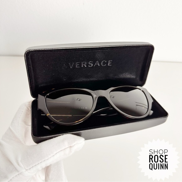 LOW START SALE - VERSACE | Havana Sunglasses NWT - Picture 9 of 9
